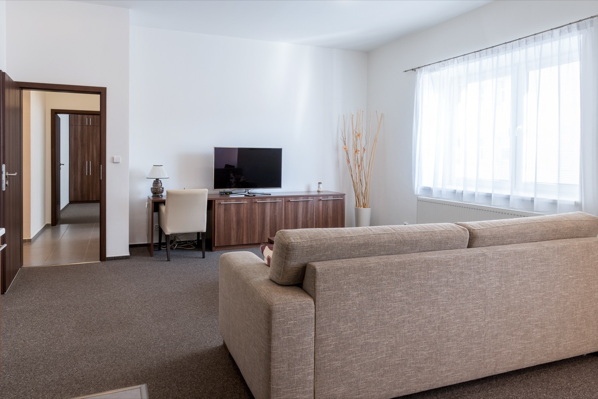 Rodinný čtyřlůžkový apartmán s obývací částí